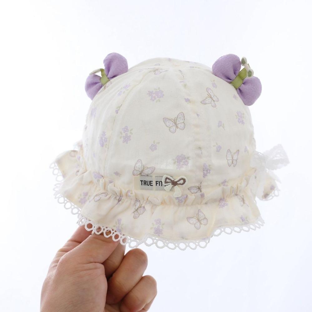 Sun Protective Sun Hat Thin Bucket Hat Princess Style Baby Cap Girl