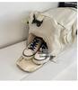 Спортивная сумка-даффл через плечо большой вместимости с разделением на сухое/влажное для путешествий