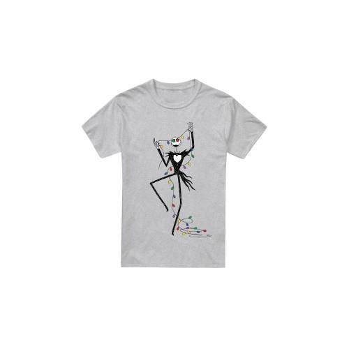 Футболка мужская «Кошмар перед Рождеством» с изображением гирлянды Джека