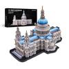 Piececool 3D Знаменитая 3D сборка без клея Коллекция среднего уровня Пазл, Металл, Ст. Собор Святого Павла, Архитектура, Пазл, Требуется, Требуется, 4 звезды