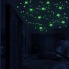 144 Stickers/set Glow-in-the-Dark DIY Star Decorative Labels for Nighttime Use - Light-Up Switch Markers and Gift Wrapping Seals