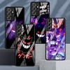 Стеклянный чехол для Samsung Galaxy S22 S20 FE S21 Plus, чехол для телефона S10 5G S9 Note 20 Ultra 10 Lite Shell Funny Pokemon Gengar