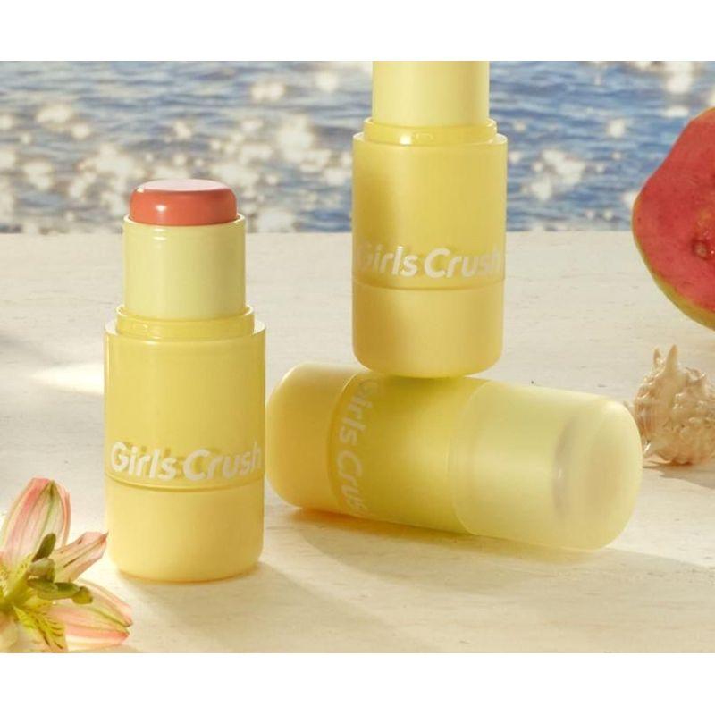 Girls Crush - Коллекция Sunkissed Glow - Стик-румяна с глянцевым и матовым финишем - 4 цвета