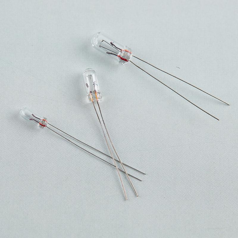10Pcs Mini 3/4/5Mm 3/6/12/24V Lamp Light Bulb Edison Incandescent Filament Rice
