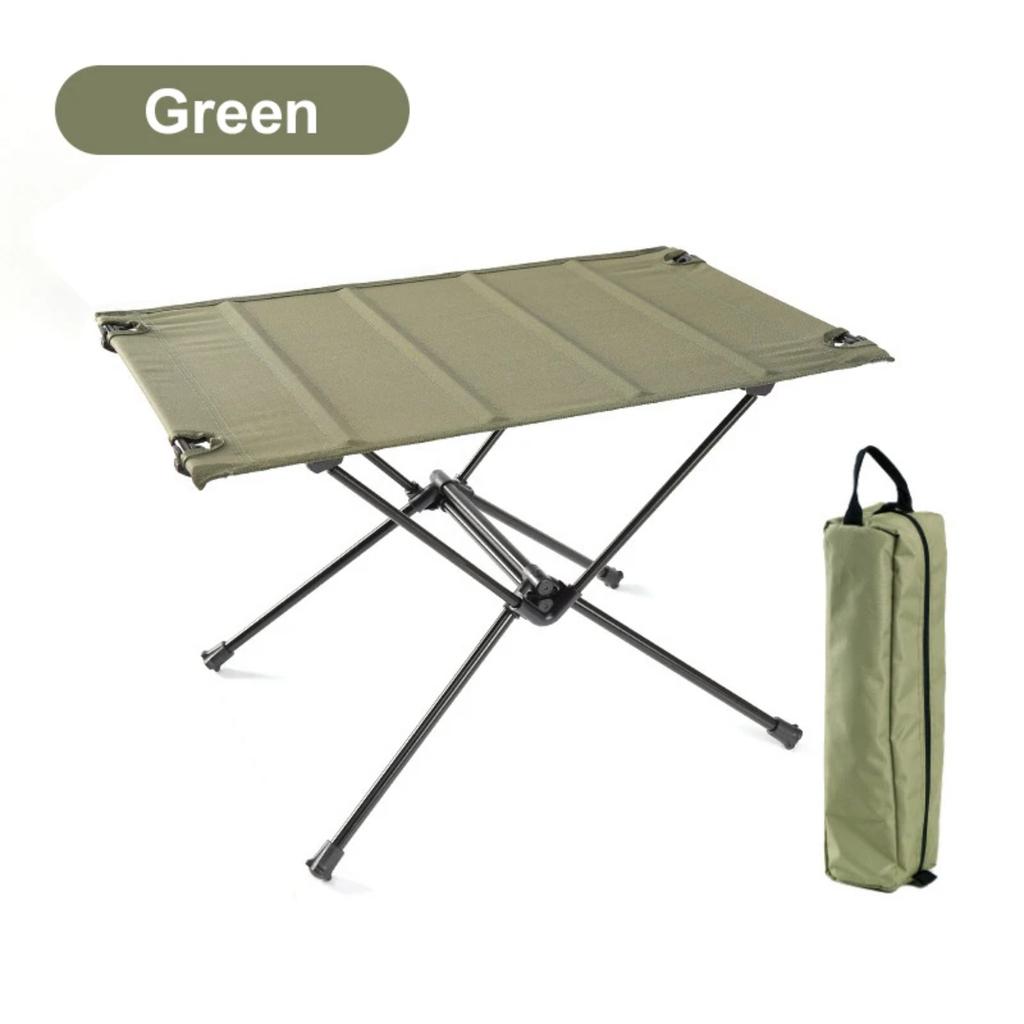WESTTUNE Camping Folding Table Lightweight 1680D Oxford Roll-Up Table Portable Aluminum oy Tourist Tables for Outdoor Picnic