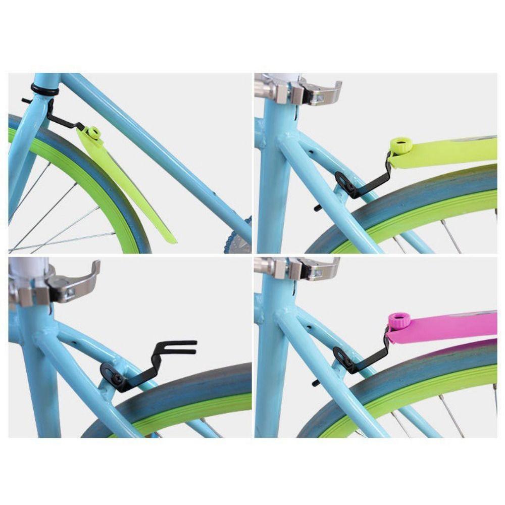Front Rear Bicycle Mudguard Multicolor Road Bike Mud Guard Durable Bike Fender Wings Universal