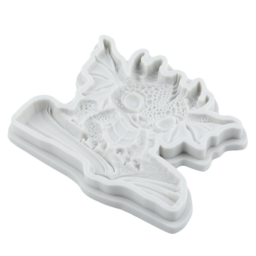 Cartoon Dragon Silicone Molds Animal Dragon Fondant Mold Cake Decorating Tools Cupcake Topper Chocolate Candy Craft Gum Paste Polymer Clay