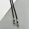 Bag Shoulder Strap Slim Faux Leather Snap Hook Clip Long Replacement Heavy