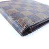 Louis Vuitton Кошелек Marco Bi-Fold N61675 Коричневый холст Damier мужской Б/У