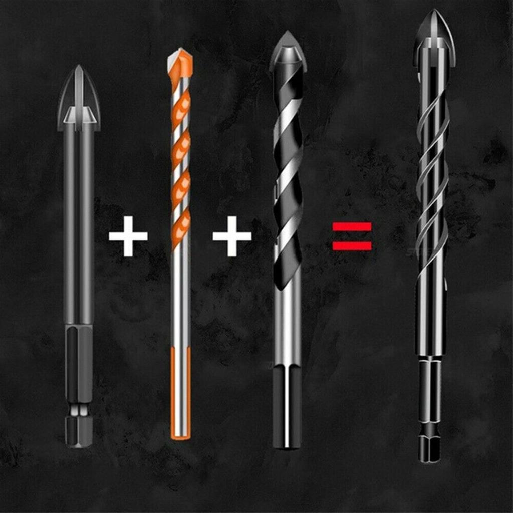 7 шт. сверл Многофункциональный керамический настенный стеклянный рабочий набор для пробивания отверстий