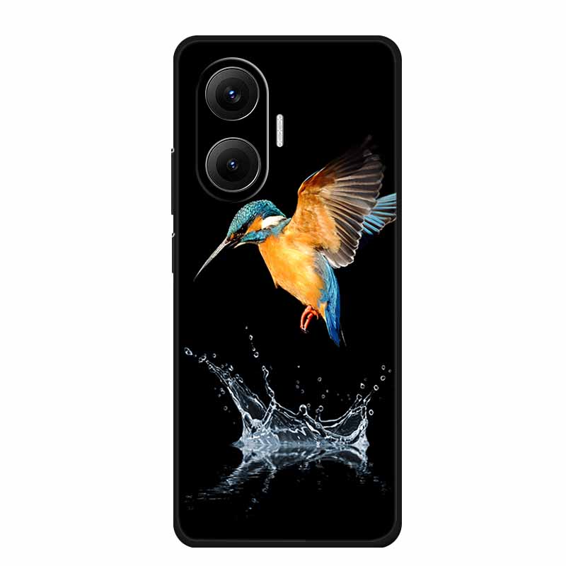 Phone Case For Redmi Turbo 4 Pro 5G Back Cover Case Black Silicone Soft Funda Para For Xiaomi Redmi Turbo 4 Pro Case Coque Shell