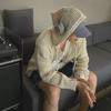 Men's High-End Hooded Knit Cardigan - Lightweight, Breathable, Summer Sunscreen Sweater for Couples