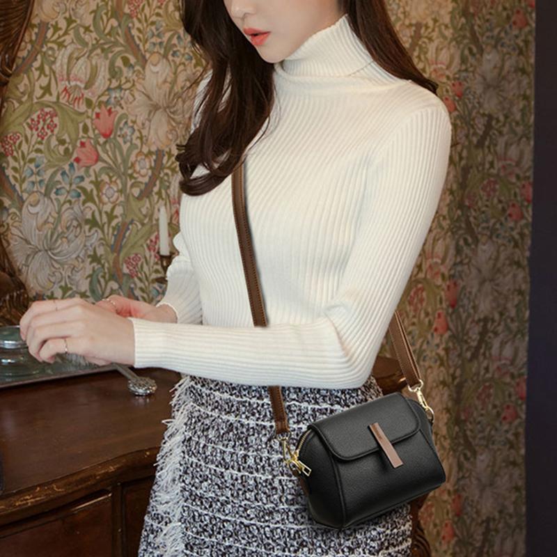 Yogodlns Роскошная сумка через плечо из искусственной кожи для женщин, однотонная сумка через плечо с клапаном, модная брендовая сумка-мессенджер, кошелек для покупок