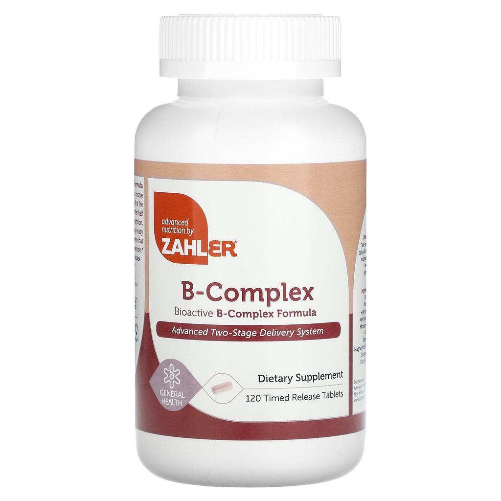 Bioactive B-Complex, Extended Release Tablets 120 Tablets