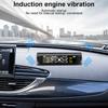 Сигнализация температуры шин Цифровой ЖК-дисплей Автомобильная TPMS с 4 внешними датчиками Система контроля давления в шинах Универсальные системы автосигнализации