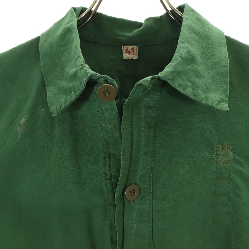 SWEDENISH ARMY 60s 70s vintage Long sleeve pullover shirt 41 military Men's Used