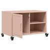Pink TV Stand 68 x 39 x 43.5 cm Steel