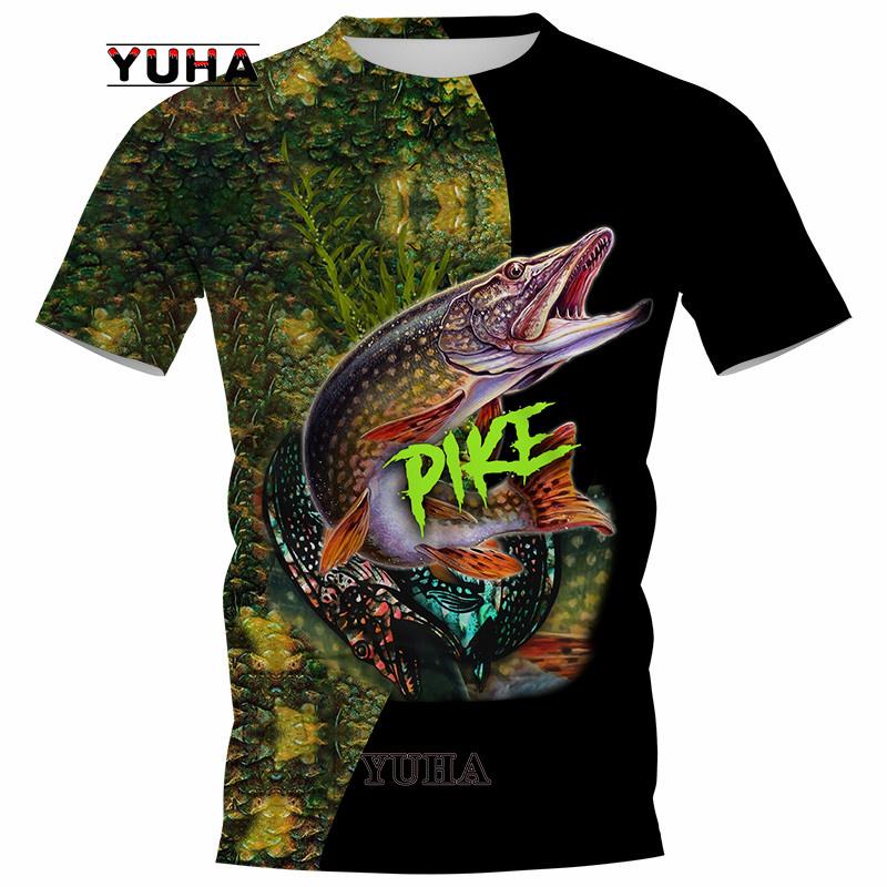 2024 Лето Популярные Карп Ловля Полностью Печатные Футболки Мужские Женские 3D Футболка С Принтом Сома Футболка С Коротким Рукавом Повседневные Топы
