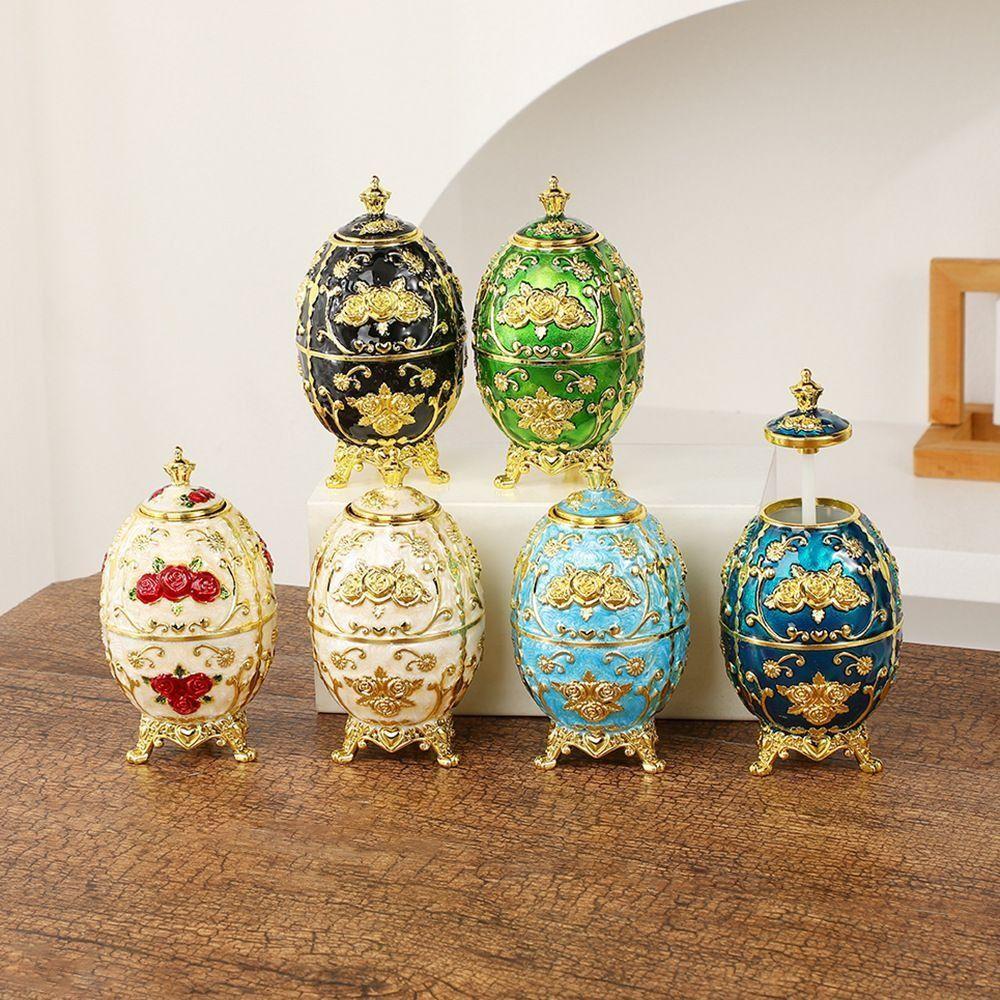 Sturdy European Style Toothpick Box Light Luxury Automatic Toothpick Dispenser Living Room