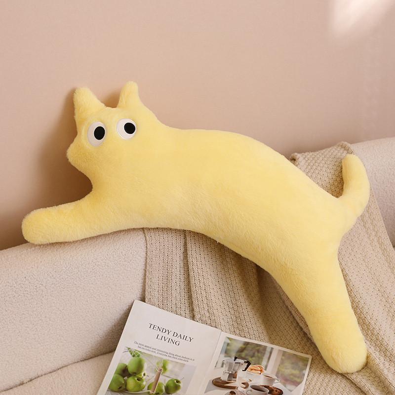 Cat Plush Dopamine Toy Cartoon Stuffed Doll Bedroom Decoration Kids Cute Gift