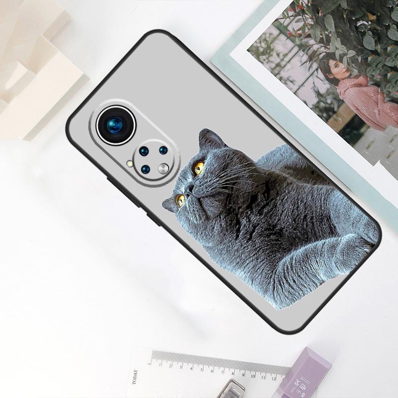 Кошка Британская короткошерстная Для Honor Magic 8 Pro 6 7 Lite Чехол Для Honor 200 400 50 70 90 X8c X8b X9a X9b X9c X9d Win RT