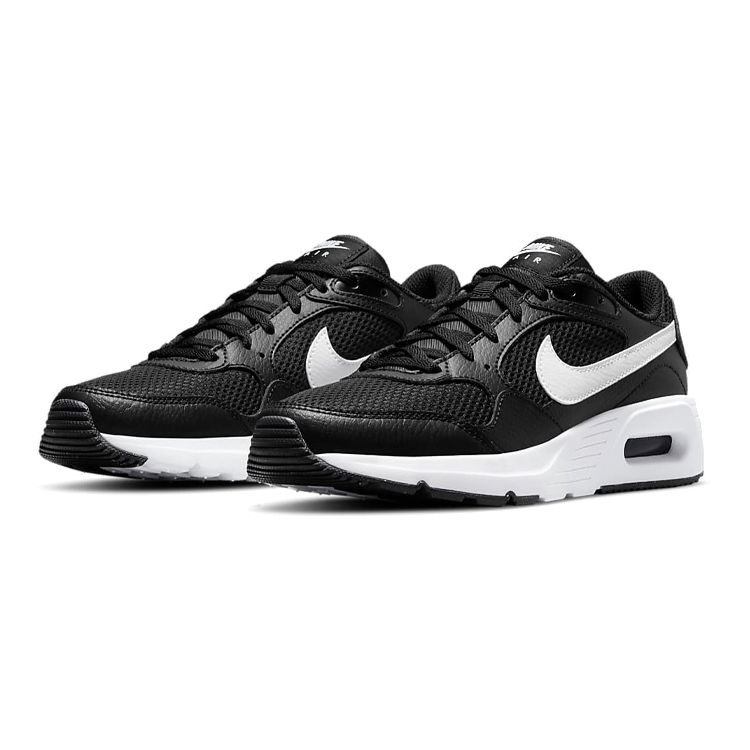 Nike Air Max SC GS Черно-белые детские кроссовки CZ5358-002