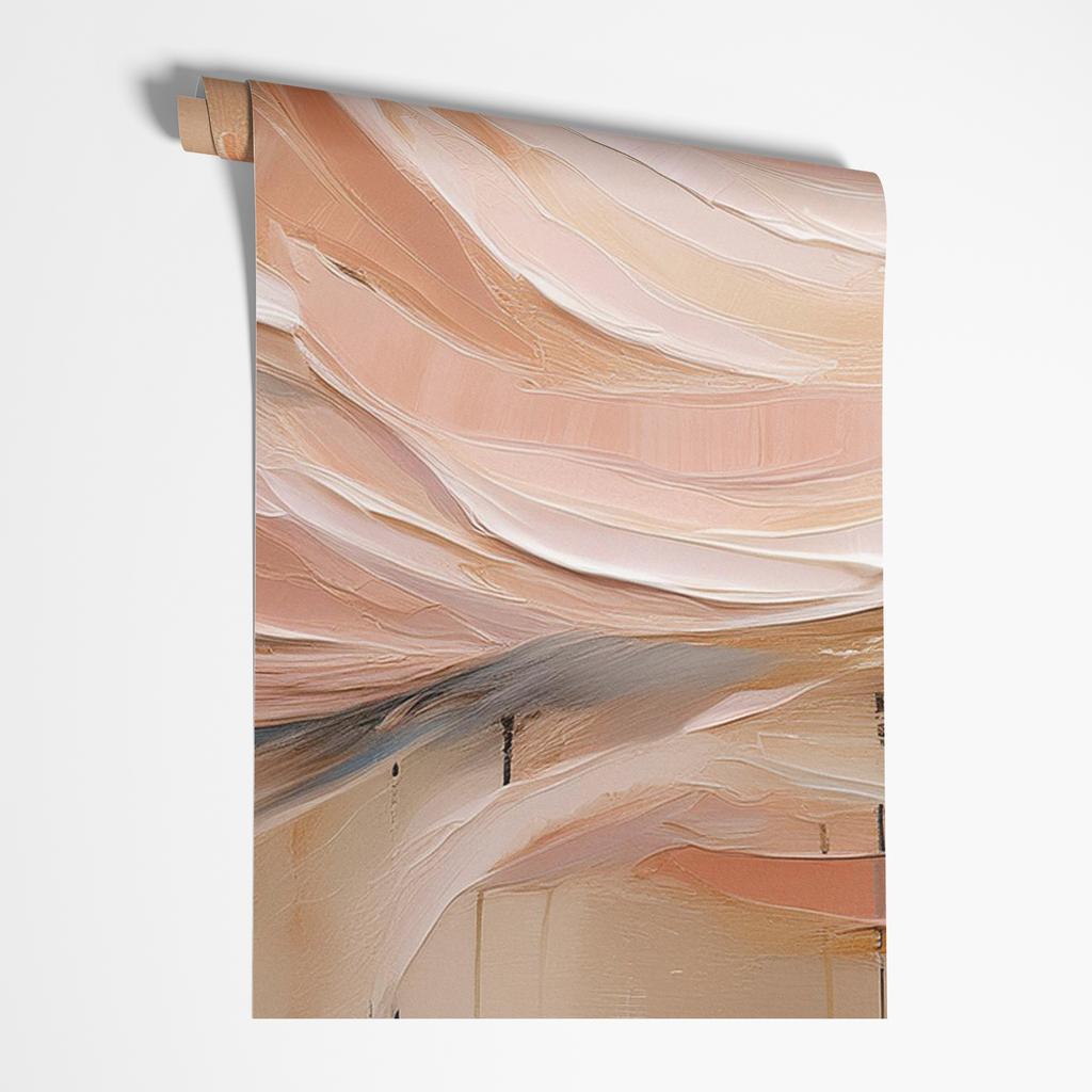 Wallpaper Minimalist Painted Abstraction