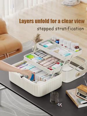 Аптечка украшение дома бытовая большая вместительная аптечка многослойная аптечка маленькая аптечка большая медицинская