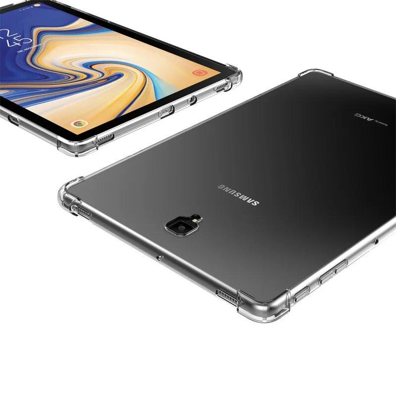 Чехол для планшета Samsung Galaxy Tab A 10,1 2019, противоударный силиконовый прозрачный чехол из ТПУ для T510 T515 SM-T510/T515, чехол