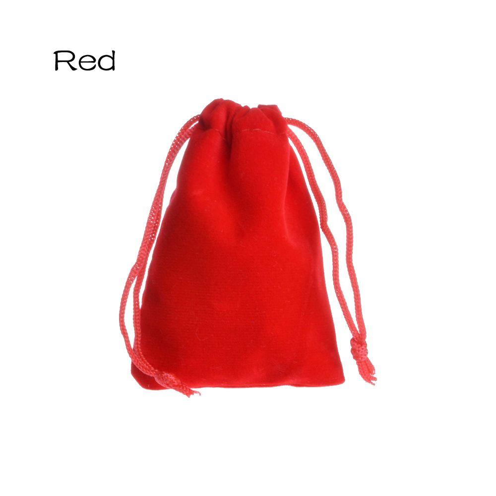 Beauty Velvet Drawstring Dice Storage Jewelry Pouch Gift Bag Pouch Bag