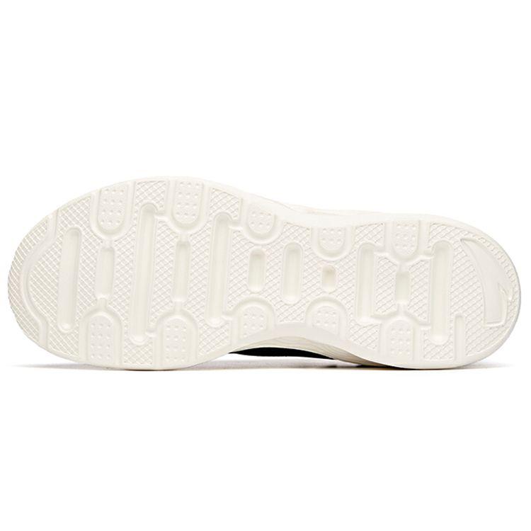 Anta Running Series Low Top Running Shoes Men Sneakers Black White 112045571-5