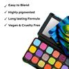 Палетка теней Makeup Revolution Forever Flawless Bird of Paradise | 18 Ярких Тропических Оттенков в Матовых и Металлических Финишах | Насыщенная Пигментация, Легкое Растушевывание