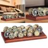 Wooden Coin Display Stand 13 X 5 In Collectible Coin Holder New Challenge Coin Display