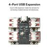XL334P4 USB-ХАБ USB 2.0 4-портовый Модуль расширения контроллера USB 2.0 на 4-канальный разветвитель USB-ХАБ Плата-удлинитель Type-C 40 МБ/С