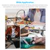 Portable Soldering Iron Kit 60W Adjustable Temperature Electric Soldering Iron Pen 15pcs Solder Kit Welding Tool