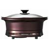 Koizumi IH Grill Pot IH Cooking Heater IH Stove 1400 Вт Настольная 6 уровней регулировки нагрева Совместимо с жареными продуктами Плоская волновая пластина Красная KIH-1411/R