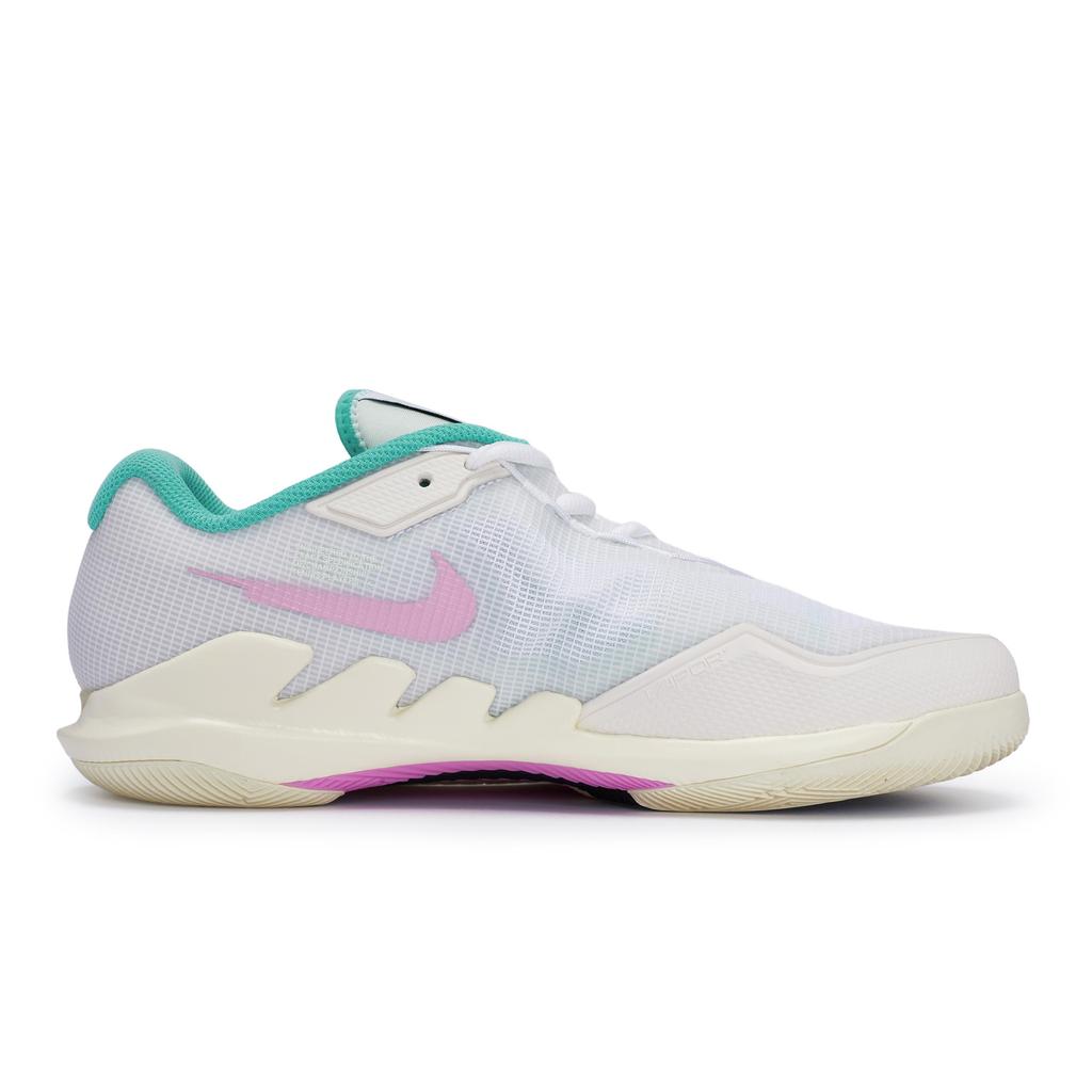 Nike Air Zoom Vapor Pro Нескользящие Устойчивые к истиранию Низкие Теннисные Кроссовки Унисекс Белый Розовый Зеленый HM3705-141(Team80-SBOX)