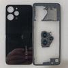 Для Xiaomi Redmi 12 4G Полный корпус Средняя рамка Задняя крышка аккумулятора Задняя панель С запчастями для ремонта объектива камеры