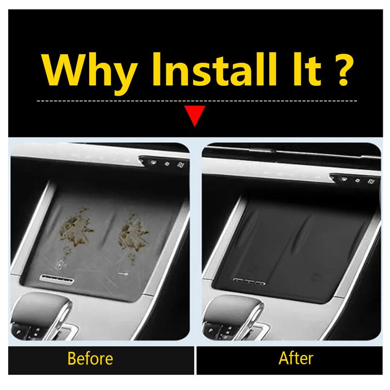 silicone rubber anti-skidding dustproof wireless charging Panel Cover Fit For OMODA C5 2024 2025 Accessories
