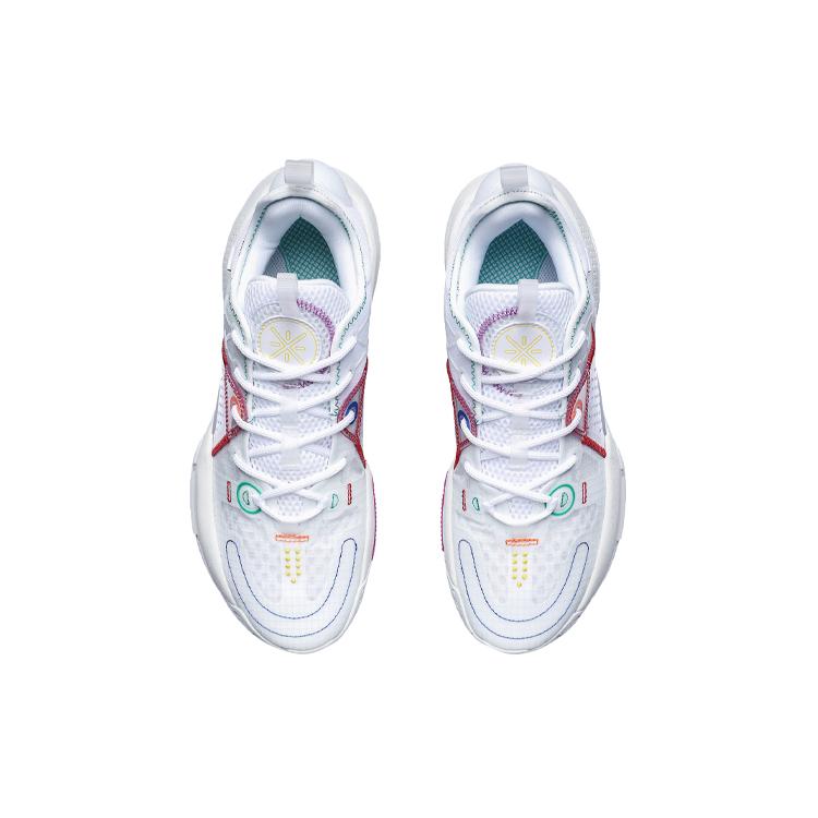 Li Ning All City 9 V1.5 Текстиль, Синтетическая кожа, TPU Амортизация Скользкая Подошва Устойчивая к истиранию Покрытие Поддержка ABAR015-4