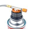 1PCS Camping Stove Adapter Propane Adapter Lindal Valve Butane Canister Adapter Cylinder Gas