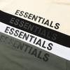 F101 Fear Of God Essentials Свободная футболка с принтом букв Свитшот с круглым вырезом - Унисекс Уличная одежда Пуловер