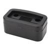 65mm Air Compressor Silencer Sound Noise Muffler Intake Pump Inlet Filter Plastic Shell Square