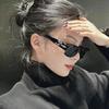 Square Gradient Sun Glasses Luxury Brand Small Rectangle Sun Glasses Street Photo Sunglasses Sun Protection