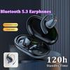 Bluetooth 5.3 Headphones Wireless Sports Headsets Ear Hook Earphones Waterproof HiFi Stereo Noise Reduction Earbuds for Smartphones