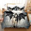 Angel Bedding Set Single Twin Full Queen King Size Fallen Angel Bed Set Aldult Kid Bedroom Duvet Cover Sets 3D Print 005