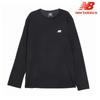 New Balance Футболка с длинным рукавом Half Club Uni Performance Nbndfco103 19 с круглым вырезом