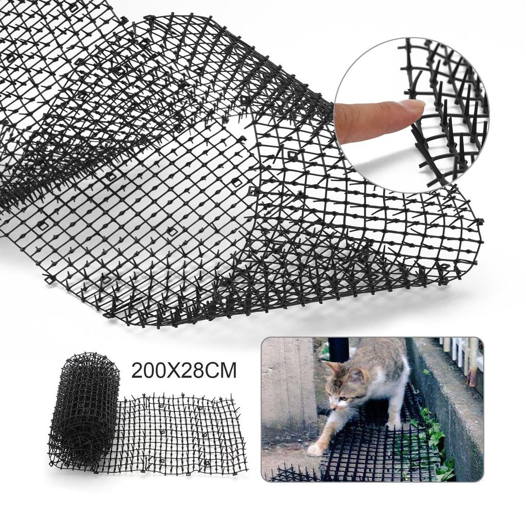 Dogs Garden Cat Repellent Mat With Prickle Strips Keep Away Safe Plastic Spike