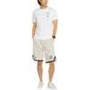 Puma Шорты Team Shorts 8" Pt Sports Casual Colorblock Logo Knit Men низ Белый 536923-65