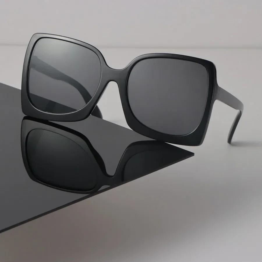 Fashion Square Sunglasses Women Men Retro Brand Designer Mirror Sun Glasses Female Male Big Frame